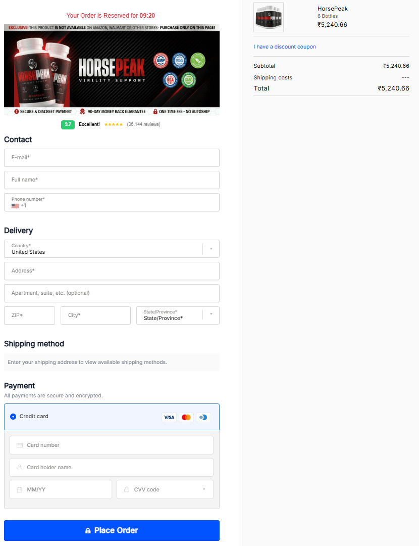 HorsePeak official website